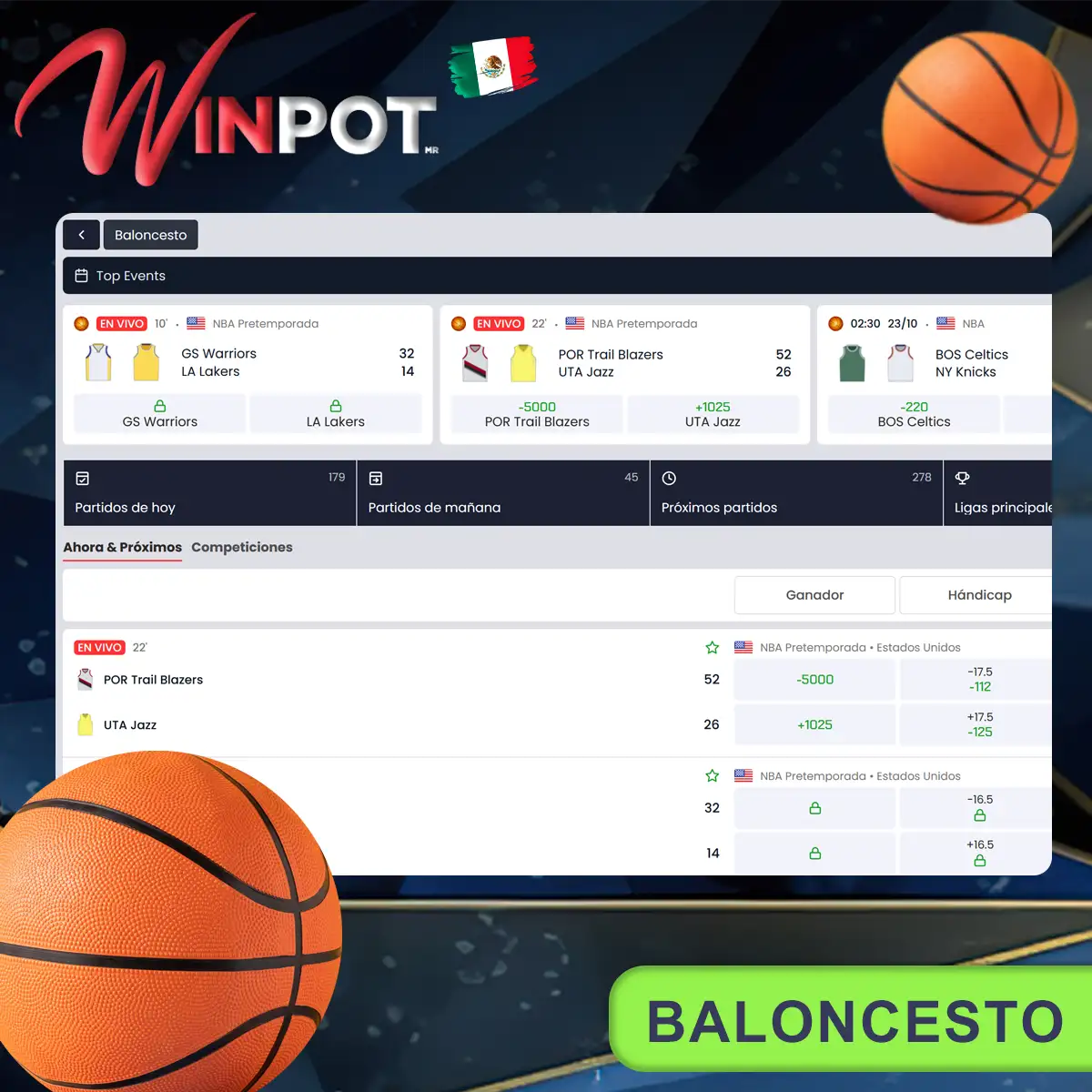 Apuestas de baloncesto