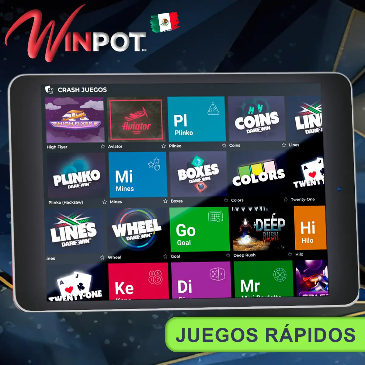 Juegos rapidos Winpot